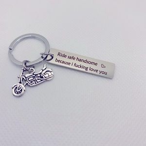 Ride Safe Keychain
